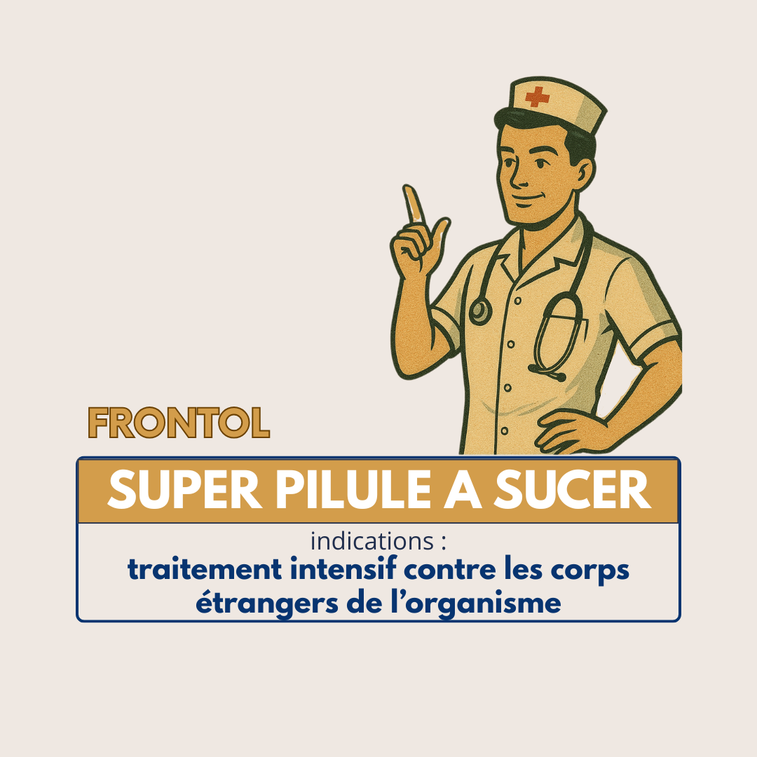 Pilule à sucer - FRONTOL