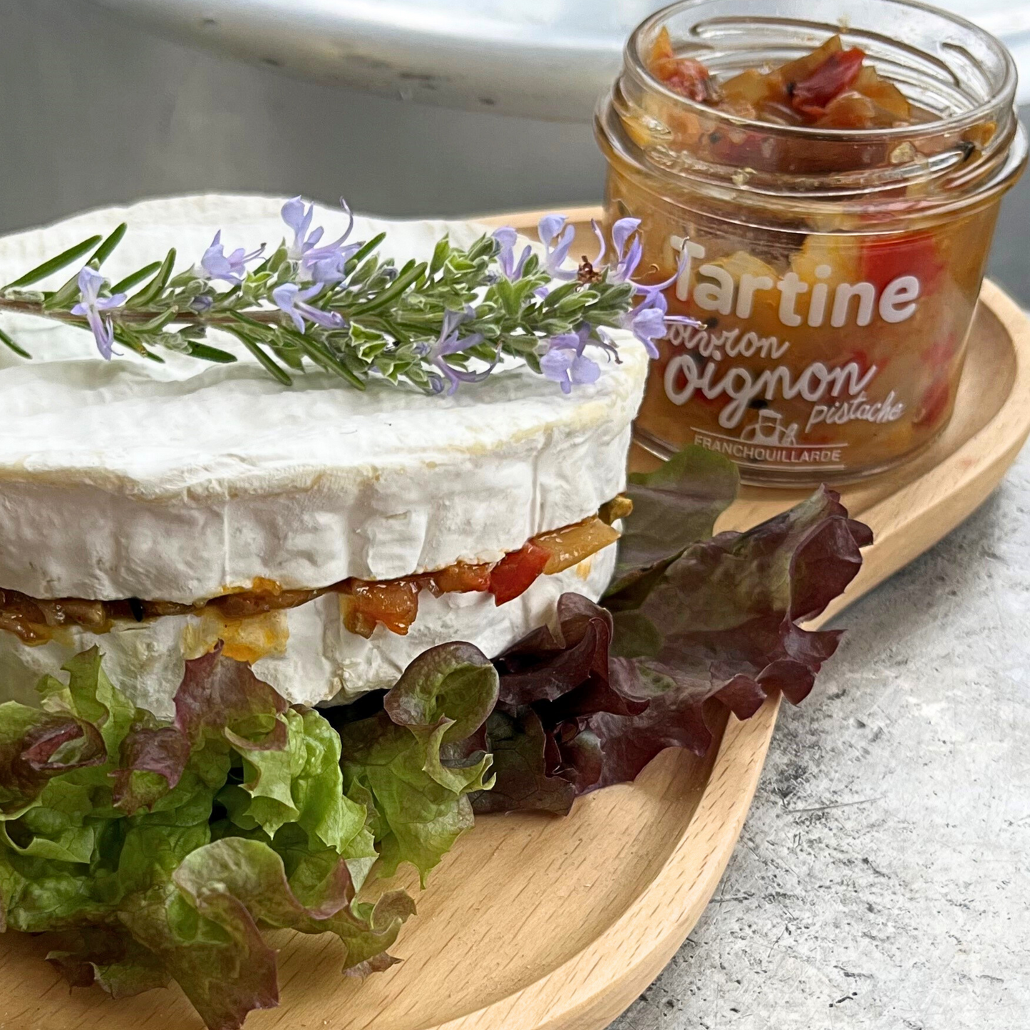 Oignon - poivron & pistache