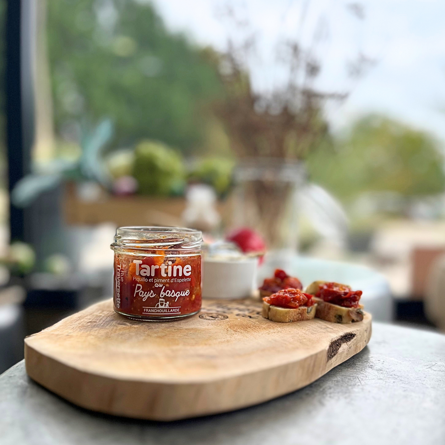 Tartine au Pays Basque