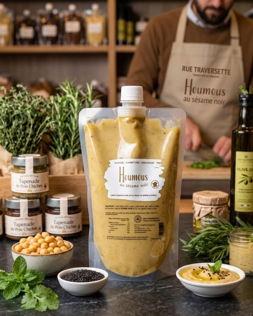 Poche 1kg - Houmous Sésame