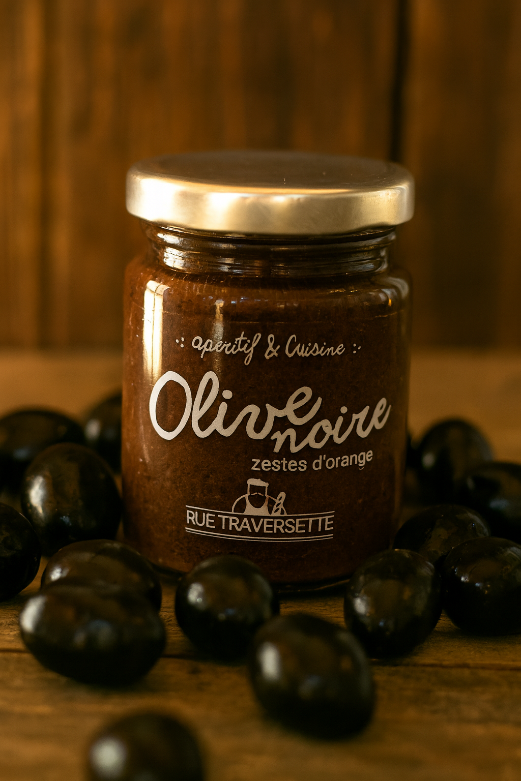 Olive noire - aux zestes d'orange