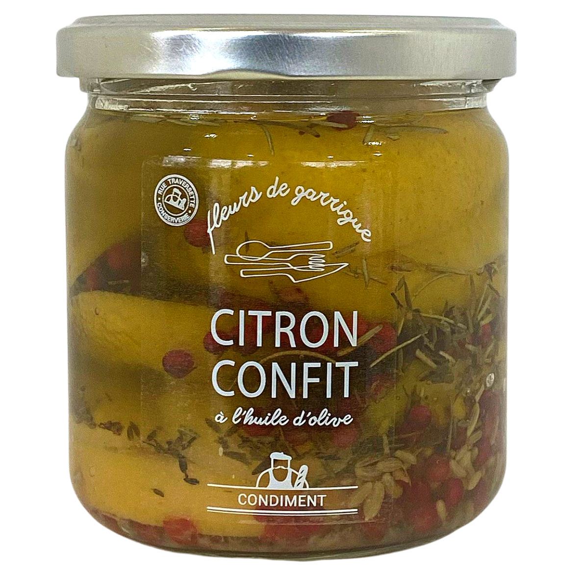 Citron confit aux fleurs de Garrigue