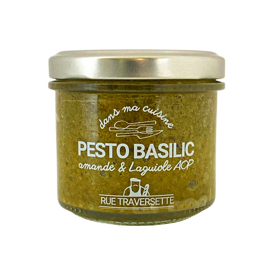 Pesto Basilic à l'amande et au Laguiole