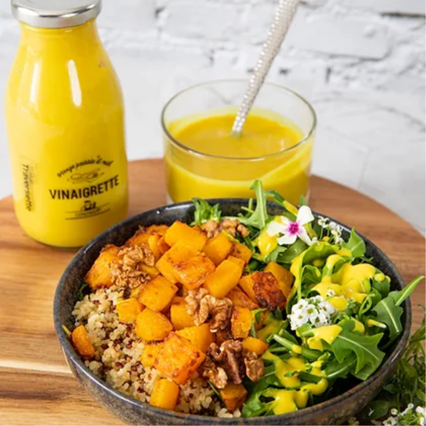 Vinaigrette - Orange pressée et miel