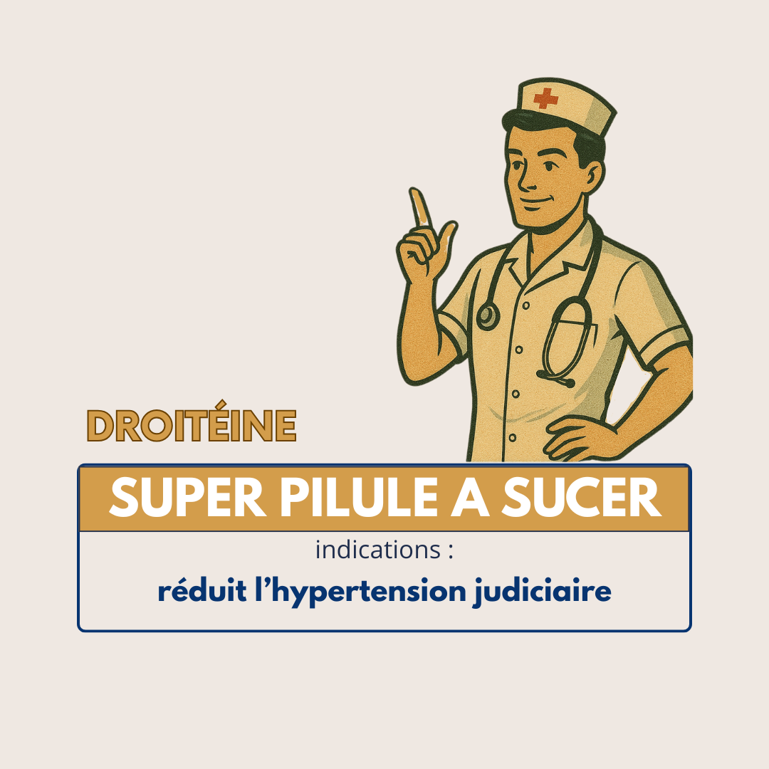 Pilule à sucer - DROITÉINE