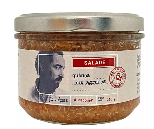 Tartinable végétarien quinoa agrumes│ Pierre Augé x Rue Traversette ▸ Quinoa, tomate et jus d'orange