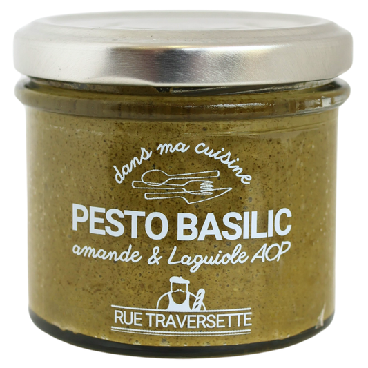 Pesto Basilic à l'amande et au Laguiole