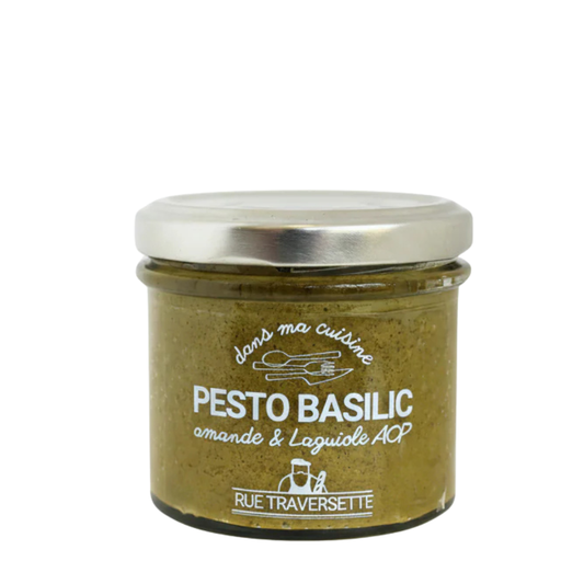 Pesto Basilic à l'amande et au Laguiole