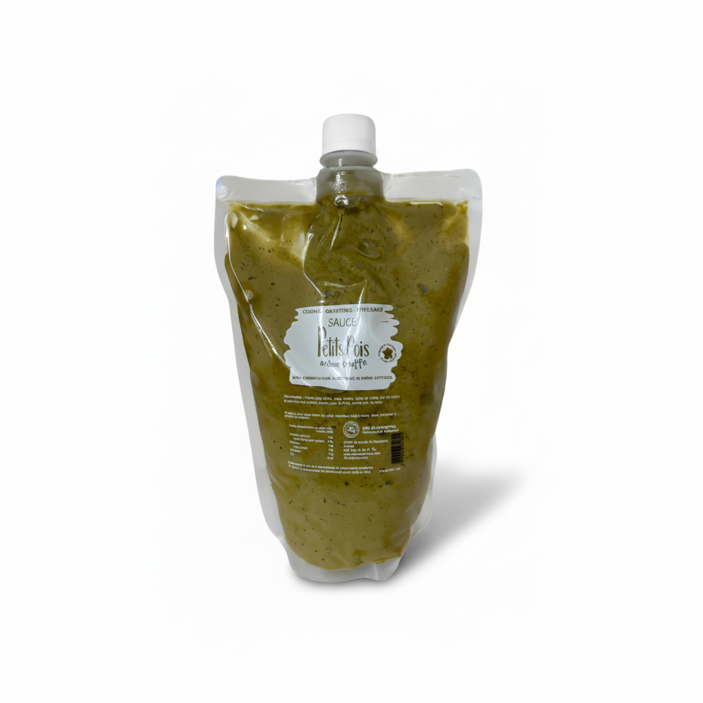 Poche 1kg - Petit pois arôme truffe noire