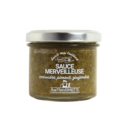 Sauce Merveilleuse Coriandre, Piment et Gingembre