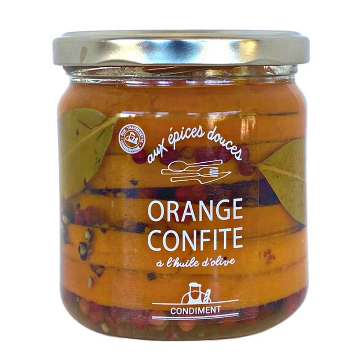 Orange confite aux épices